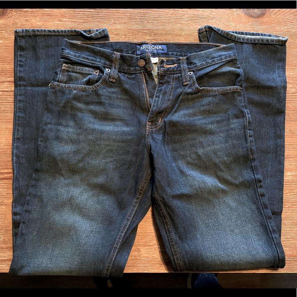 Never worn. Boys Arizona Bootcut Jeans.